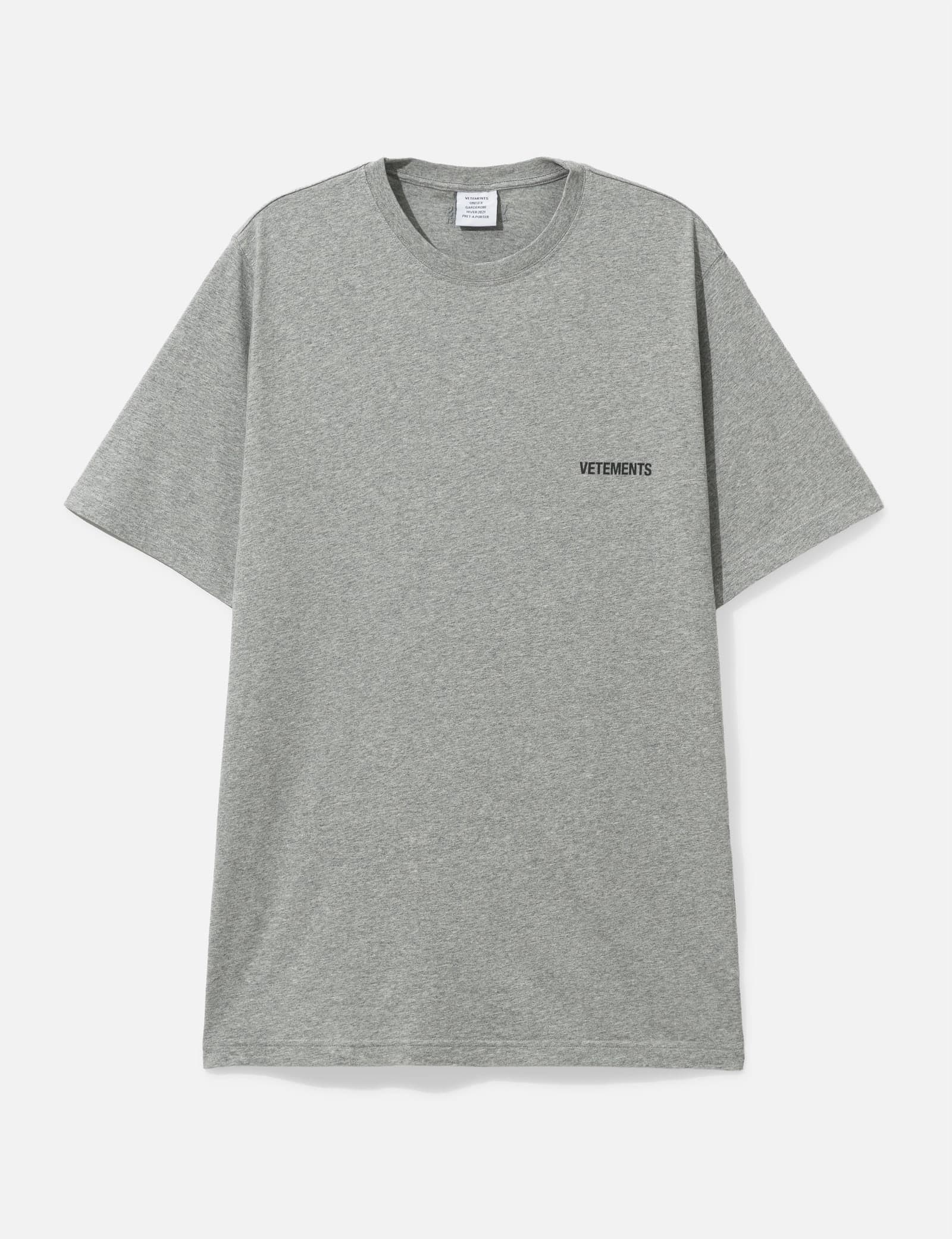 Vetements oversized logo T-shirt